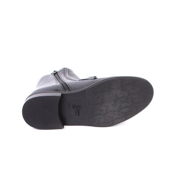 Luca Grossi 735 Black Patent Leather Zip-Up Ankle Boots - Picture 8 of 8